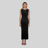 VESTIDO NEGRO KNIT MONASTERY